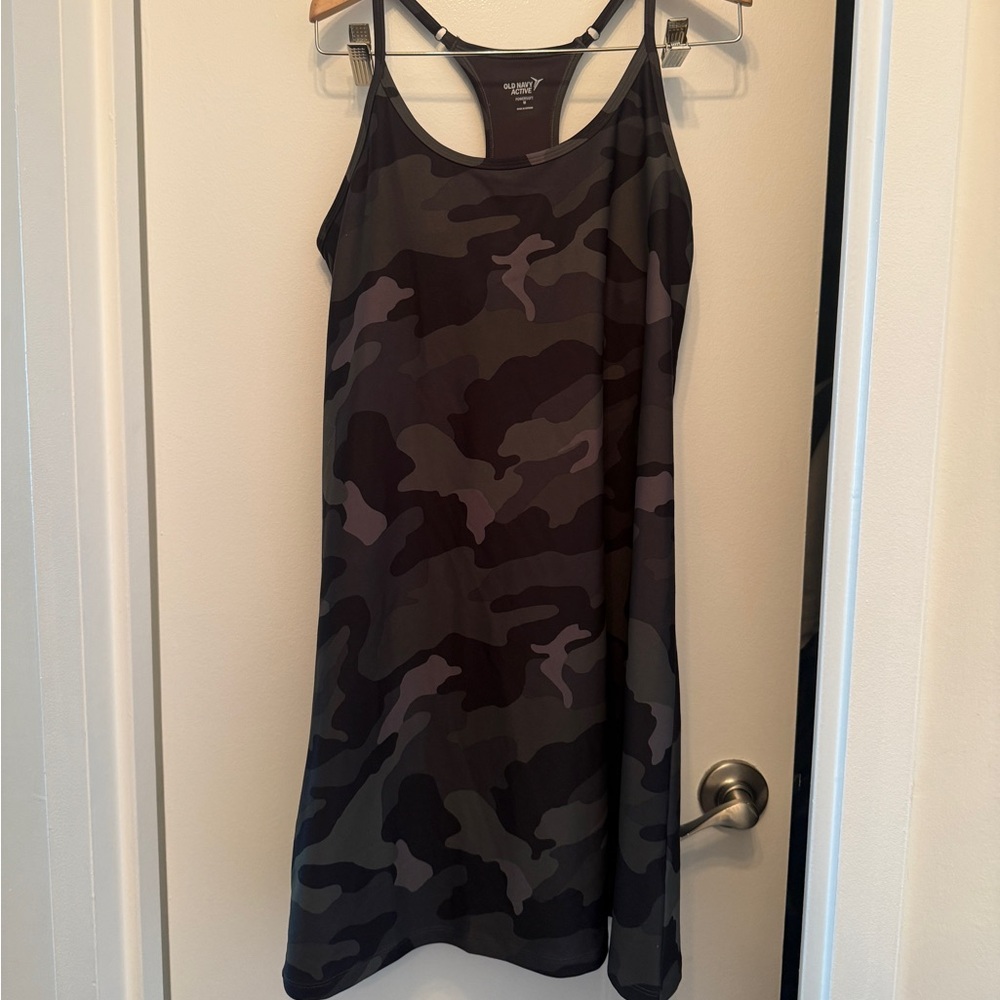 Camo Print Women's Dress